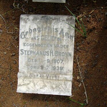BRONN Stephanus H. 1907-1939