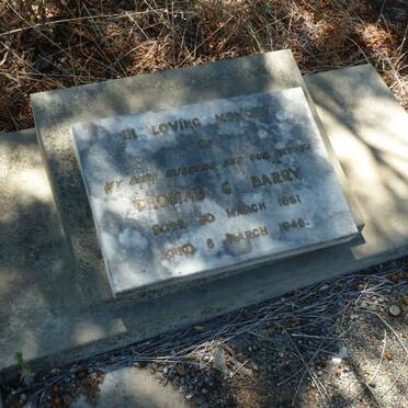 BARRY Thomas C. 18?1-1946