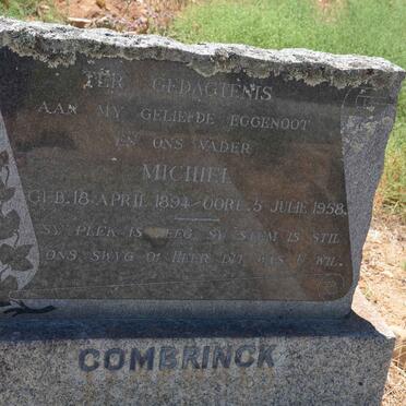 COMBRINCK Michiel 1894-1958