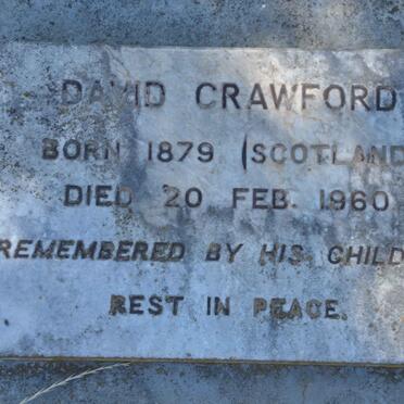 CRAWFORD David 1879-1960