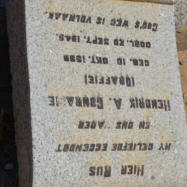 CONRADIE Hendrik A. 1899-1945