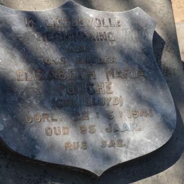 FOUCHE Elizabeth Maria nee LLOYD -1941