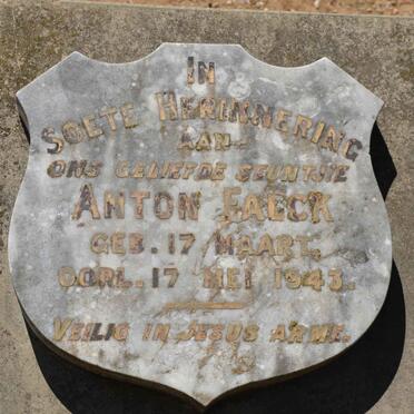 FALCK Anton 1943-1943