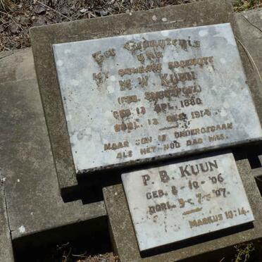 KUUN M.W. nee S?? 1880-1914 :: KUUN P.B. 1906-1907