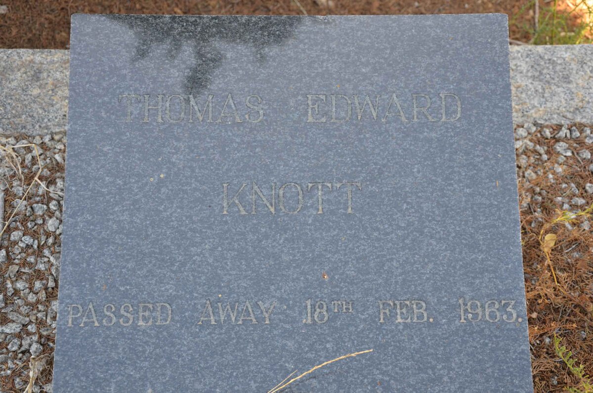 KNOTT Thomas Edward -1963