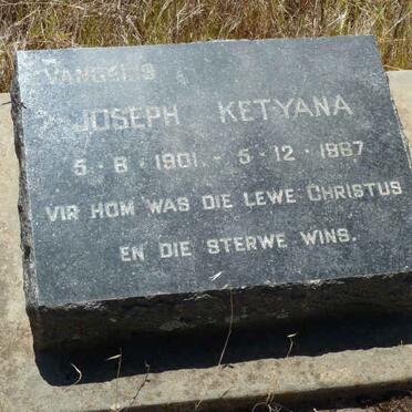 KETYANA Joseph 1901-1987