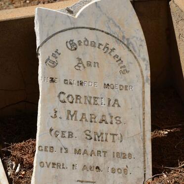 MARAIS Cornelia J. nee SMIT 1828-1908