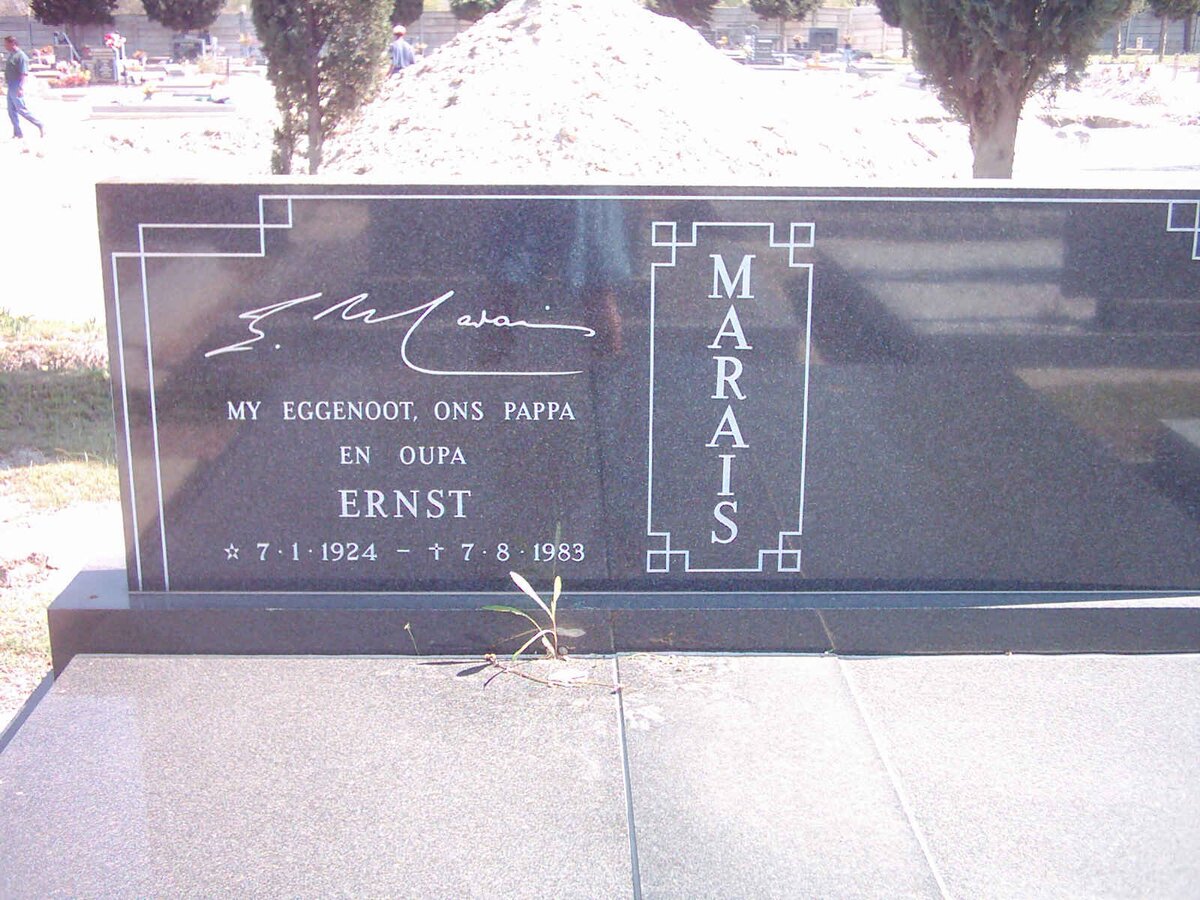 MARAIS Ernst 1924-1983