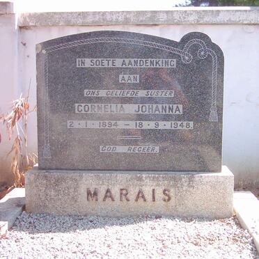 MARAIS Cornelia Johanna 1894-1948