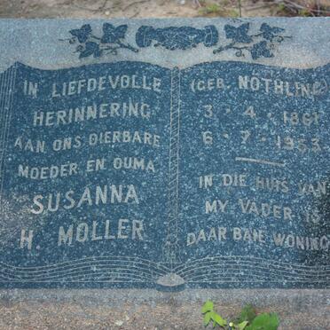 MÖLLER Susanna H. nee NOTHLING 1861-1953