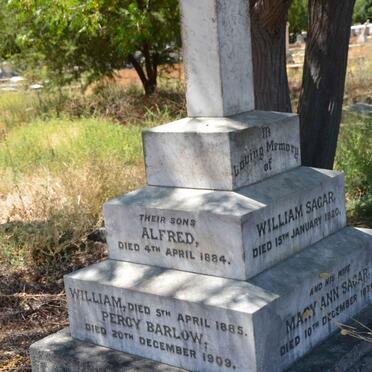 SAGAR William -1920 &amp; Mary Ann -1876 :: SAGAR Alfred -1884 :: SAGAR William -1885 :: SAGAR Percy Barlow -1909