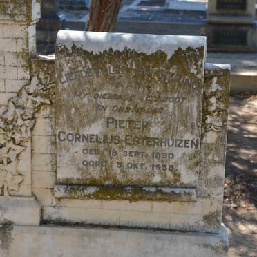 ESTERHUIZEN Pieter Cornelius 1890-1938