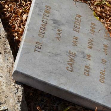 EEDEN Gawie van 1868-194?