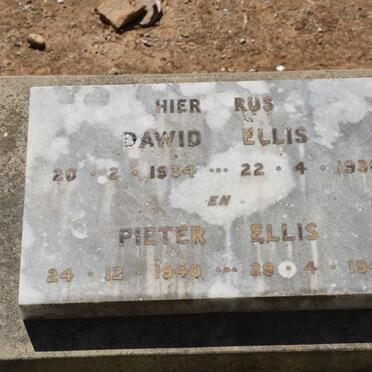 ELLIS Dawid 1934-1936 :: ELLIS Pieter 1940-1941
