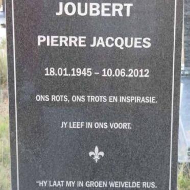 JOUBERT Pierre Jacques 1945-2012