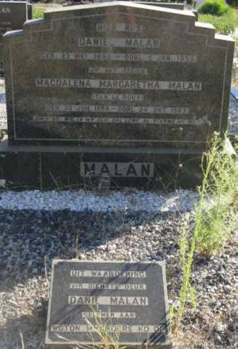 MALAN Daniel 1898-1955 &amp; Magdalena Margaretha LE ROUX 1898-1983