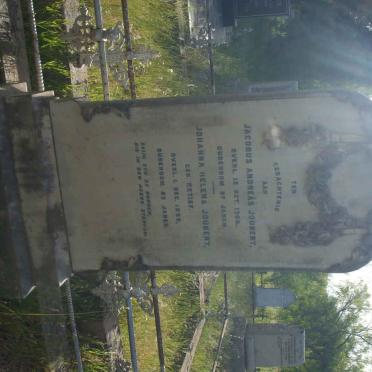 JOUBERT Jacobus Andreas  -? &amp; Johanna Helena RETIEF -?