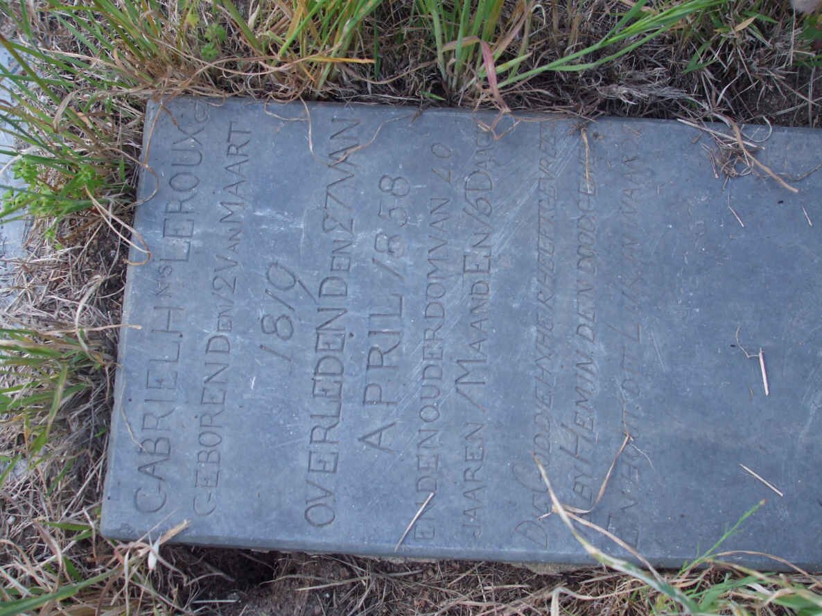 ROUX Gabriel, le 1819-1858