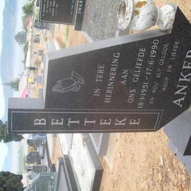 ANKER Betteke 1951-1990