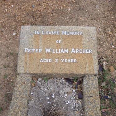 ARCHER Peter William