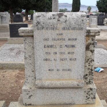 BRINK Daniel D. 1880-1947