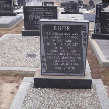 BUHR Reinold August 1929-1980 &amp; Engela Magdalena 1936-2000