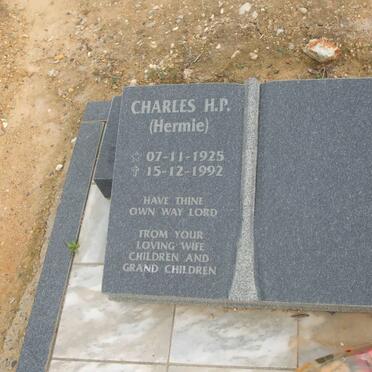 CHARLES H.P. 1925-1992