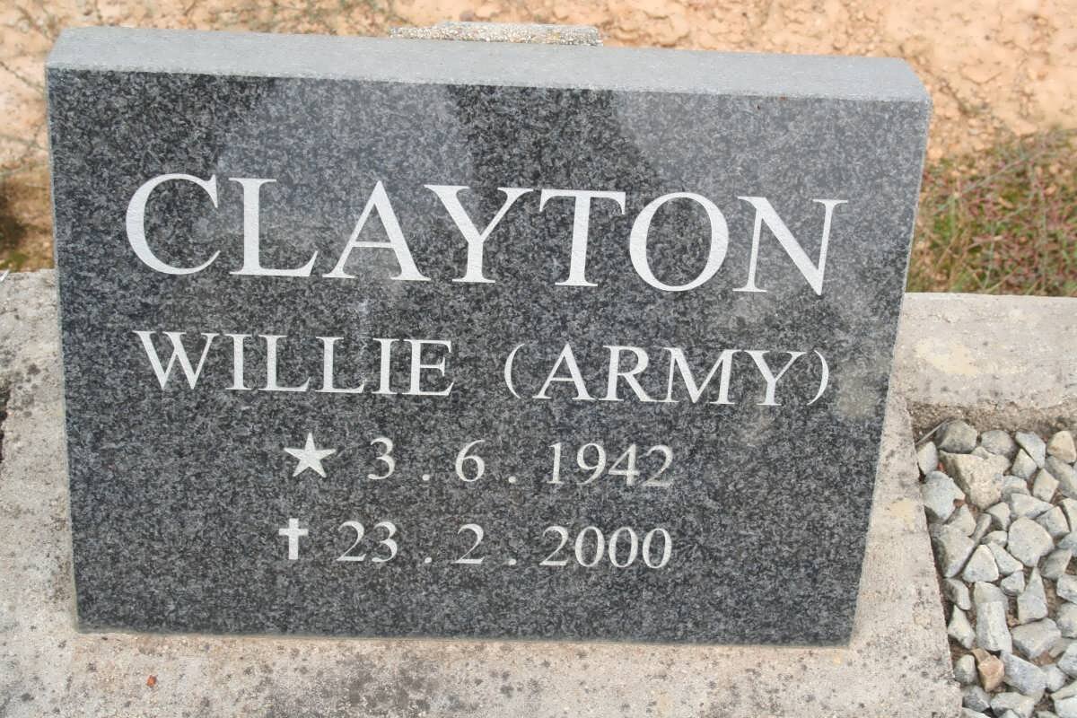 CLAYTON Willie 1942-2000