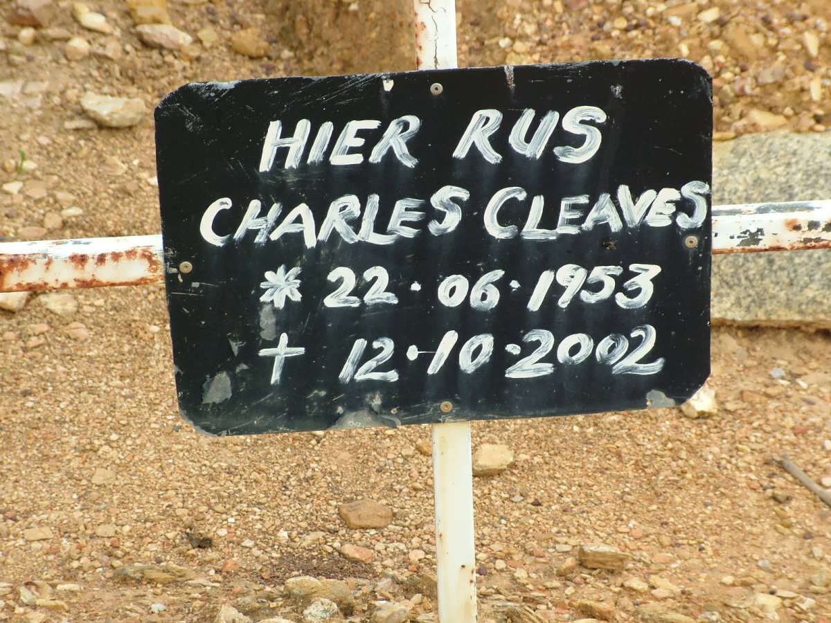 CLEAVES Charles 1953-2002
