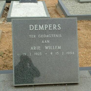 DEMPERS Arie Willem 1925-1994