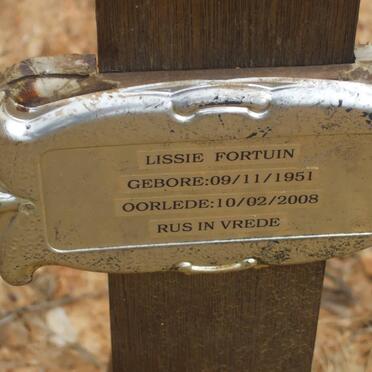 FORTUIN Lissie 1951-2008