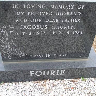 FOURIE Jacobus 1937-1983
