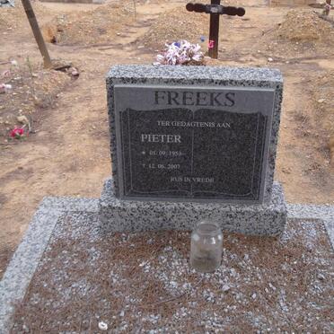 FREEKS Pieter 1953-2007