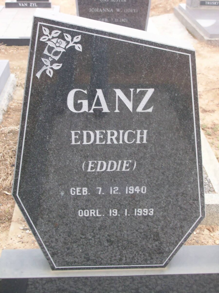 GANZ Ederich 1940-1993