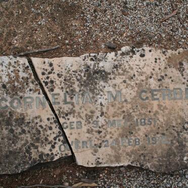 GERBER Cornelia M. 1851-1912 :: GERBER C.P.W. -1946