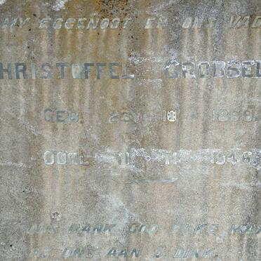 GROBBELAAR Christoffel 1869-1946