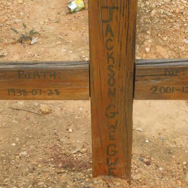 GWEGWE Jackson 1938-2001