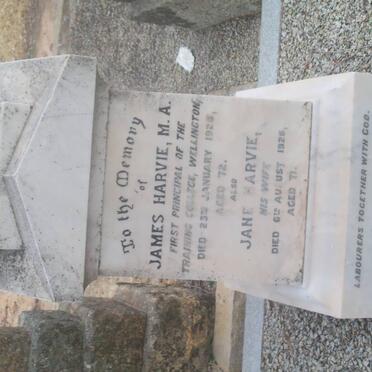 HARVIE James -1925 &amp; Jane -1926