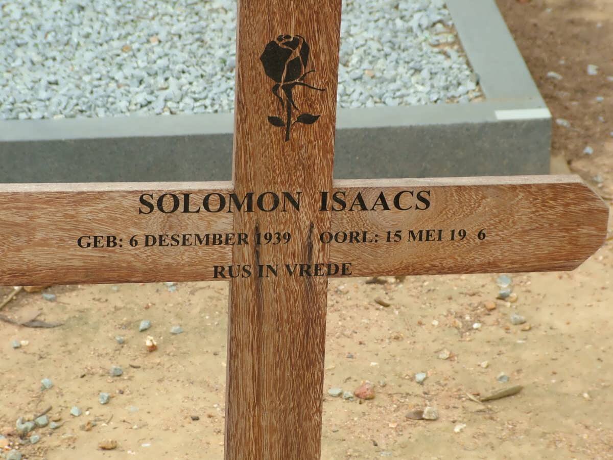 ISAACS Solomon 1939-19?6