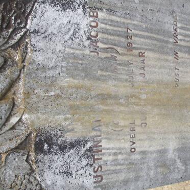 JACOBSZ Justiniana W.A. nee ? -1927