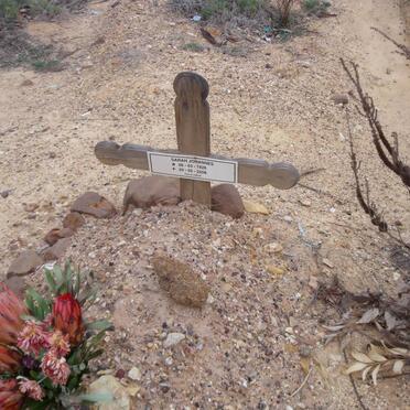 JOHANNES Sarah 1925-2008