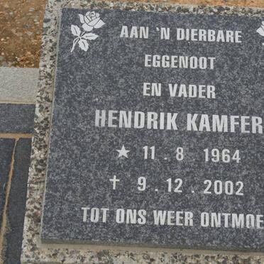 KAMFER Hendrik 1964-2002