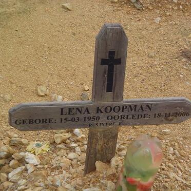 KOOPMAN Lena 1950-2006