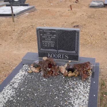KOORTS Gert Gerhardus 1940-1996