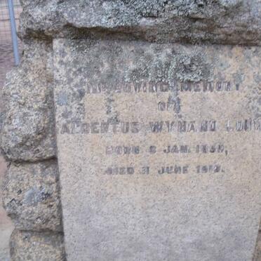 LOUW Albertus Wynand 1850-1910