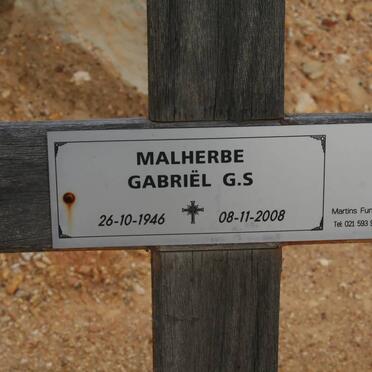 MALHERBE Gabriël G.S. 1946-2008