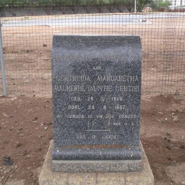 MALHERBE Gertruida Margaretha 1866-1957