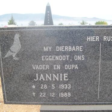 MALHERBE Jannie 1933-1989