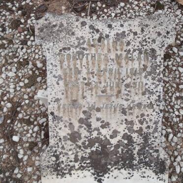 MALAN Agatha Dorothea 1910-1911