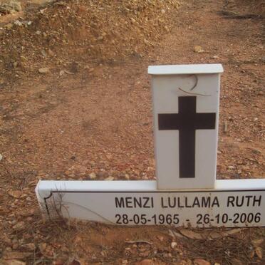 MENZI Lullama Ruth 1965-2006